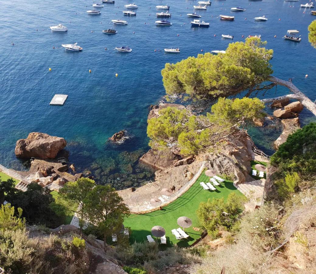 Cap Sa Sal Begur Primera Linea De Mar Con Terraza Esterno foto