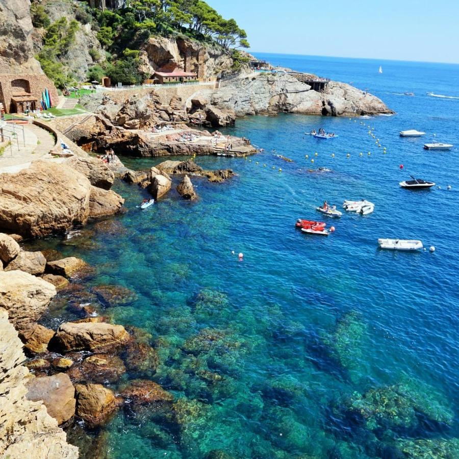 Cap Sa Sal Begur Primera Linea De Mar Con Terraza Esterno foto