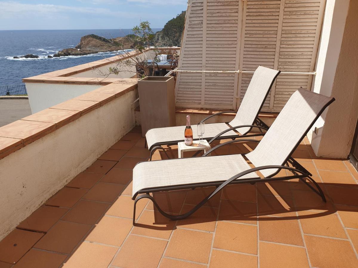 Cap Sa Sal Begur Primera Linea De Mar Con Terraza Esterno foto